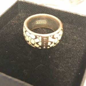 Coach ring, (size 6-guesstimate)